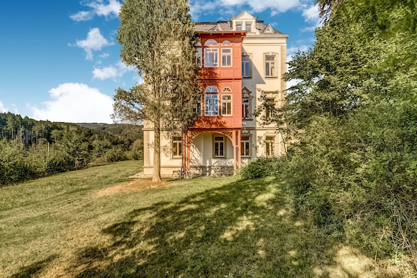 Foto van Berggeluk in Borstendorf - Vakantiehuis in Grunhainichen-Borstendorf - ExteriorSummer