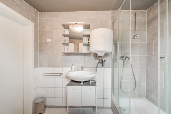 Foto van Gartenbungalow in Blankenfelde-Mahlow - Vakantiehuis in Blankenfelde-Mahlow - BathRoom