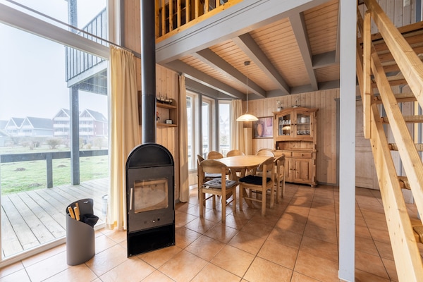Foto van geweldig vakantiehuis voor gezinnen - Vakantiehuis in Rechlin - LivingRoom