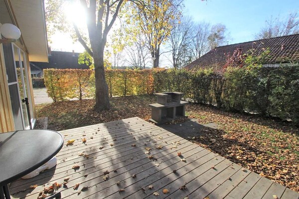 Foto van Vakantiehuis met sauna in vakantiepark Mirow - Vakantiehuis in Granzow - TerraceBalcony