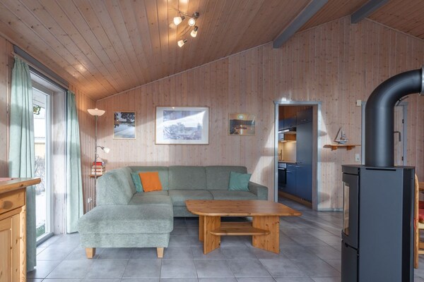 Foto van Vakantiehuis met sauna in vakantiepark Mirow - Vakantiehuis in Granzow - LivingRoom