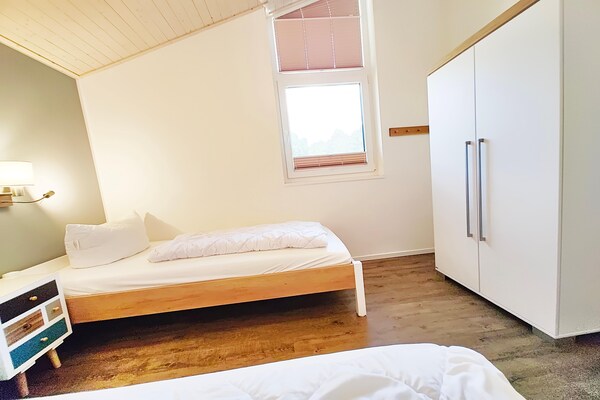 Foto van Vakantiehuis met sauna in vakantiepark Mirow - Vakantiehuis in Granzow - BedRoom