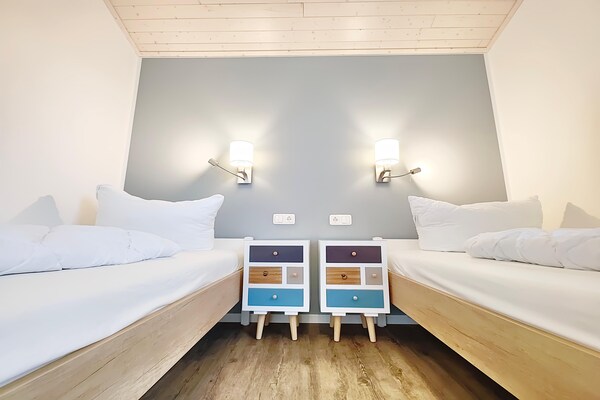 Foto van Vakantiehuis met sauna in vakantiepark Mirow - Vakantiehuis in Granzow - BedRoom