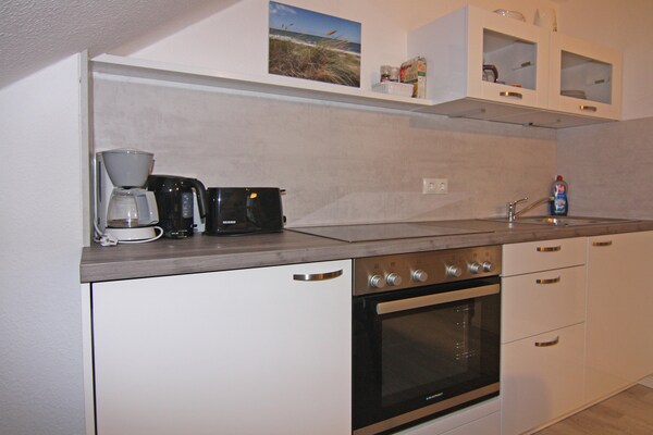 Foto van Vakantieappartement Weitblick in Schlagsdorf - Vakantiehuis in Schlagsdorf - Kitchen