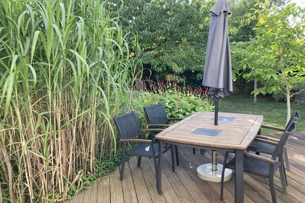 Foto van Vakantiehuis Tuinterras vlakbij de Baltische Zee - Vakantiehuis in Wendtorf - Untagged