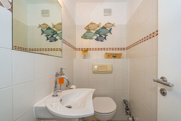Foto van Vakantiehuis in Archsum met zwembad - Vakantiehuis in Archsum - BathRoom