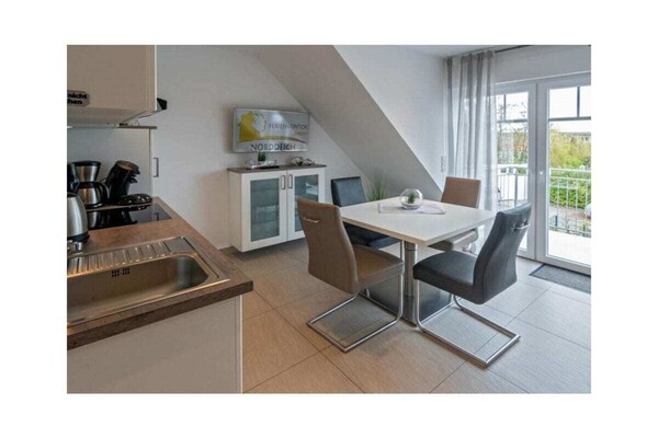 Foto van Vakantiewoning Landoase - Vakantiehuis in Norddeich - DiningRoom