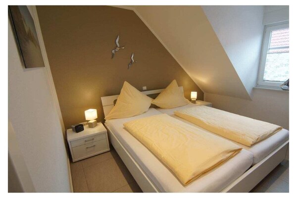 Foto van Vakantiewoning Deichoase - Vakantiehuis in Norddeich - BedRoom