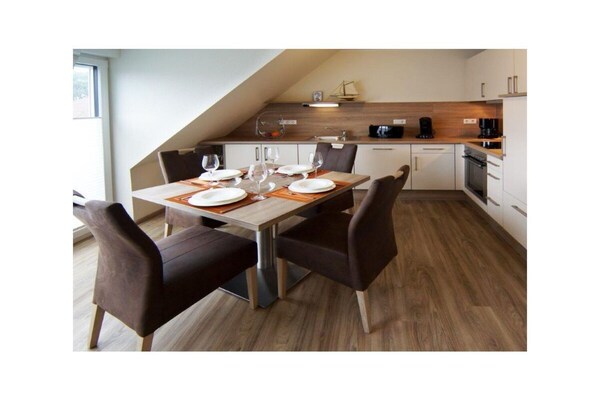 Foto van Vakantiewoning Bäumestek - Vakantiehuis in Norddeich - DiningRoom