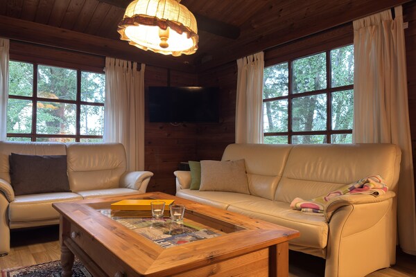 Foto van Vakantiehuis met terras - Vakantiehuis in Eschede - LivingRoom