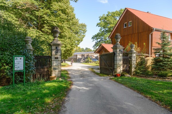 Foto van Gezellige blokhut in Eschede, vlakbij Lüneburg. - Vakantiehuis in Eschede - HallReception