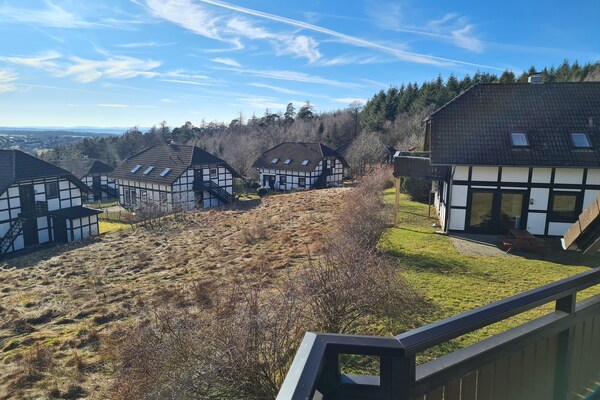Foto van Chalet in Frankenau vlakbij skipistes en Edersee - Vakantiehuis in Frankenau - ViewSummer