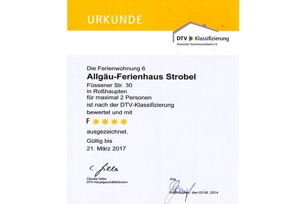 Foto van 2-kamerappartement met uitzicht op de bergen - Vakantiehuis in Roßhaupten - Untagged