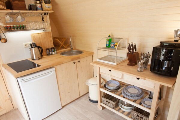 Foto van Tiny House Alpenpanoramachalet Igluhut - Vakantiehuis in Hergensweiler - Untagged