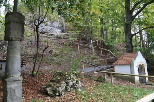 Foto van 2 huizen aan de rand van het bos - Vakantiehuis in Leutenbach - Untagged