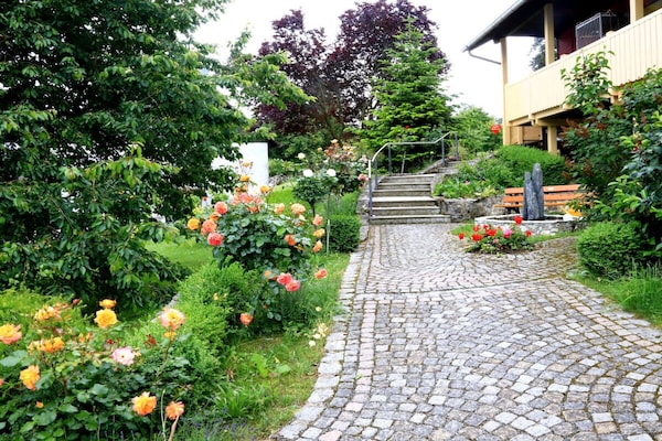 Foto van 2 huizen aan de rand van het bos - Vakantiehuis in Leutenbach - Untagged