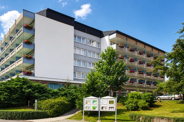 Foto van Spa & Wellnesshotel Fichtelgebirge Penthouse Suite - HotelExteriorSummer