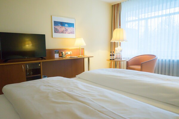 Foto van Spa & Wellnesshotel Fichtelgebirge Penthouse Suite - BedRoom