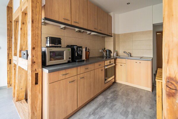 Foto van Retraite met uitzicht op het bos - Vakantiehuis in Zella-Mehlis - Kitchen