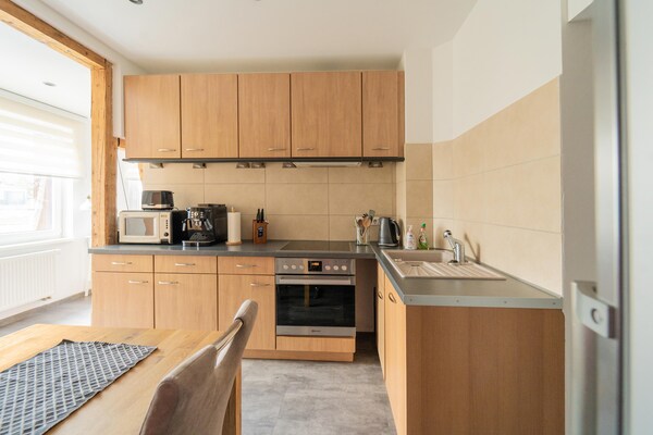 Foto van Retraite met uitzicht op het bos - Vakantiehuis in Zella-Mehlis - Kitchen