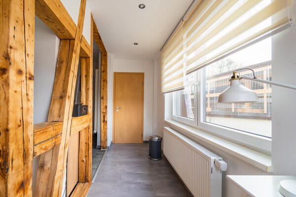 Foto van Retraite met uitzicht op het bos - Vakantiehuis in Zella-Mehlis - Landing