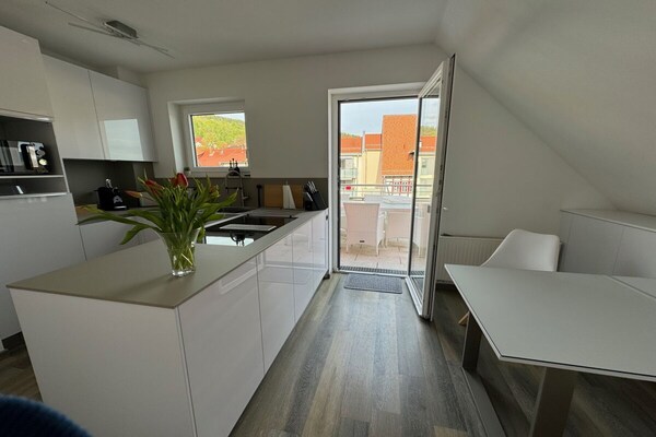 Foto van Vakantiehuis met uitzicht op het kasteel - Vakantiehuis in Treffurt - Untagged