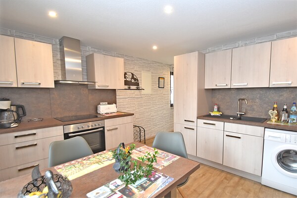 Foto van Ferienwohnung Christina in Friedrichroda - Vakantiehuis in Friedrichroda - Kitchen