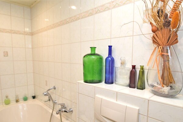 Foto van Ferienwohnung Christina in Friedrichroda - Vakantiehuis in Friedrichroda - BathRoom