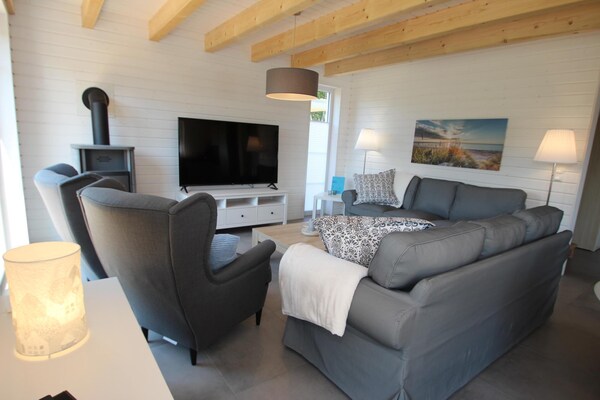 Foto van Vakantiehuis Seewind met sauna aan de Dümmersee - Vakantiehuis in Dümmer - LivingRoom