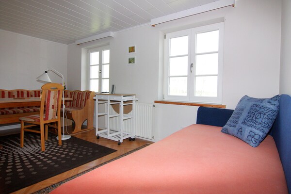 Foto van Vakantieappartement in het landhuis Schulenbrook - Vakantiehuis in Metelsdorf - LivingRoom