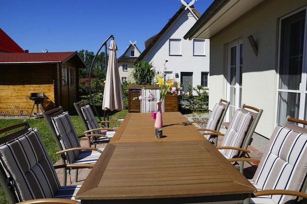 Foto van Vakantiehuis Nachtigall, Glowe - Vakantiehuis in Glowe - terrace