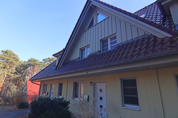 Foto van Rijtjeshuis Dünenwaldhaus in Trassenheide - Vakantiehuis in Trassenheide - ExteriorWinter