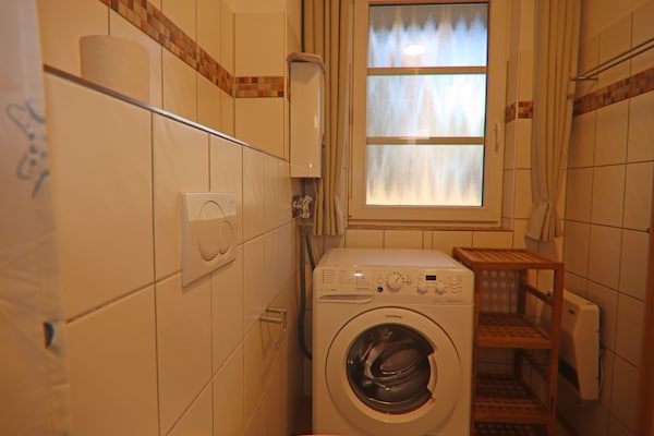 Foto van Rijtjeshuis Dünenwaldhaus in Trassenheide - Vakantiehuis in Trassenheide - BathRoom
