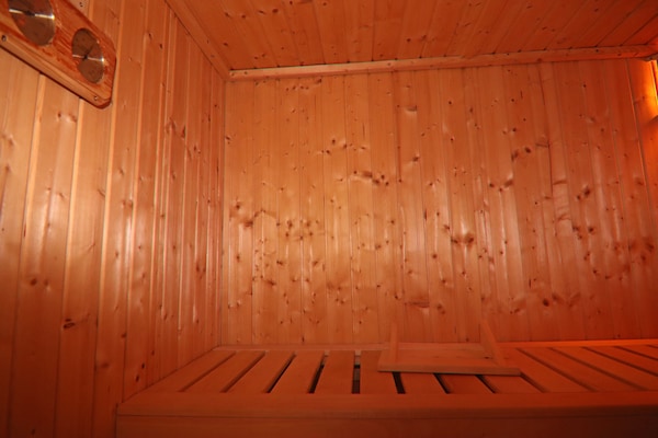 Foto van Rijtjeshuis Dünenwaldhaus in Trassenheide - Vakantiehuis in Trassenheide - Sauna