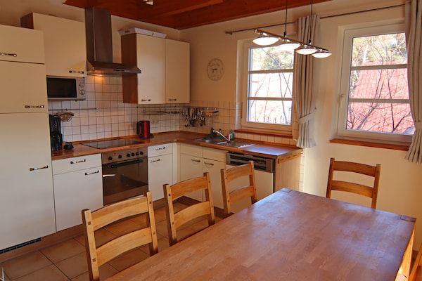 Foto van Rijtjeshuis Dünenwaldhaus in Trassenheide - Vakantiehuis in Trassenheide - Kitchen