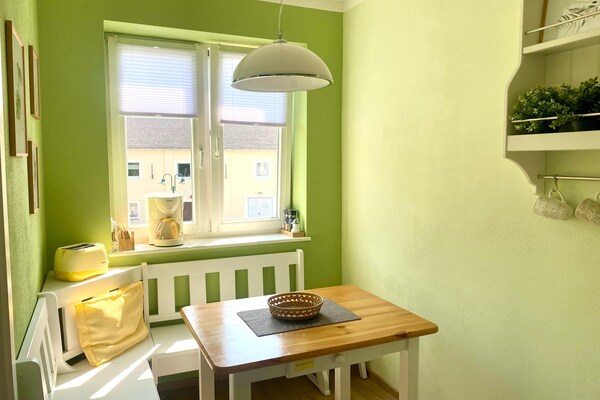 Foto van Vakantieappartement Strandläufer in Zinnowitz - Vakantiehuis in Zinnowitz - Kitchen