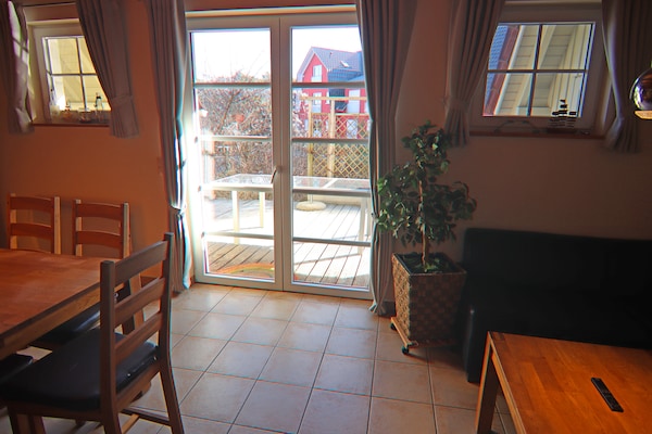 Foto van Rijtjeshuis Dünenwaldhaus Mitte in Trassenheide - Vakantiehuis in Trassenheide - LivingRoom