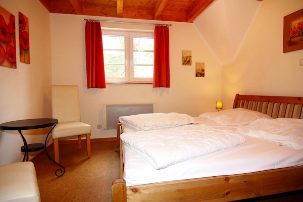 Foto van Rijtjeshuis Dünenwaldhaus Mitte in Trassenheide - Vakantiehuis in Trassenheide - BedRoom