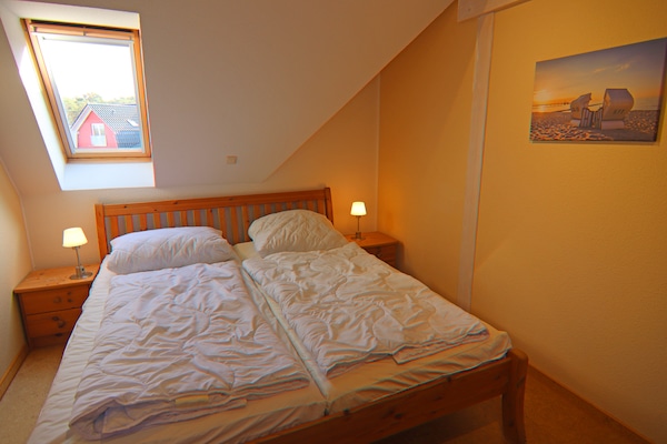 Foto van Rijtjeshuis Dünenwaldhaus Mitte in Trassenheide - Vakantiehuis in Trassenheide - BedRoom