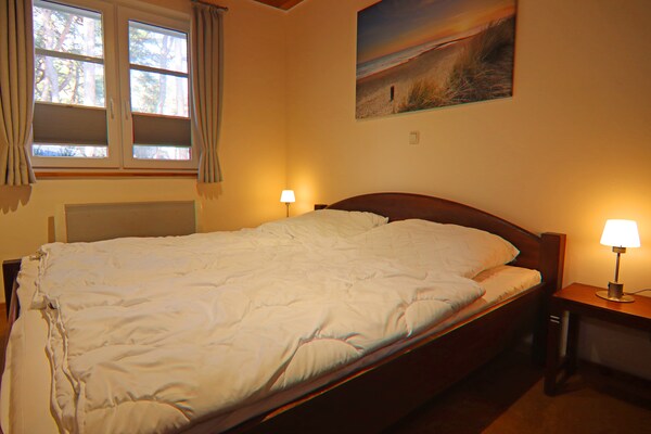 Foto van Rijtjeshuis Dünenwaldhaus Mitte in Trassenheide - Vakantiehuis in Trassenheide - BedRoom