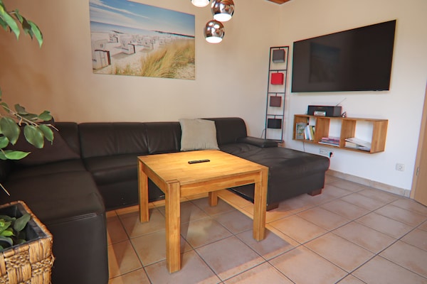 Foto van Rijtjeshuis Dünenwaldhaus Mitte in Trassenheide - Vakantiehuis in Trassenheide - LivingRoom