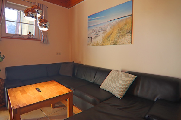 Foto van Rijtjeshuis Dünenwaldhaus Mitte in Trassenheide - Vakantiehuis in Trassenheide - LivingRoom