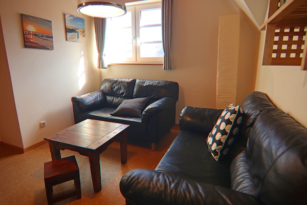 Foto van Rijtjeshuis Dünenwaldhaus Mitte in Trassenheide - Vakantiehuis in Trassenheide - LivingRoom