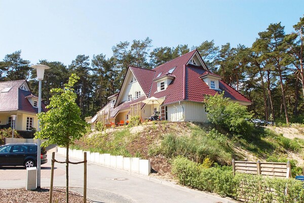 Foto van Rijtjeshuis Dünenwaldhaus in Trassenheide - Vakantiehuis in Trassenheide - ExteriorSummer