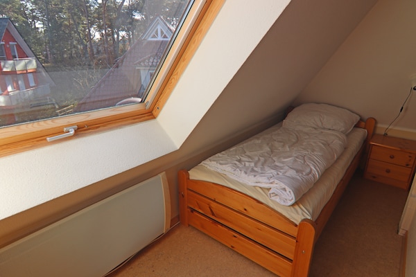 Foto van Rijtjeshuis Dünenwaldhaus in Trassenheide - Vakantiehuis in Trassenheide - BedRoom