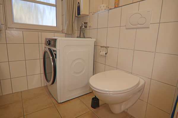 Foto van Rijtjeshuis Dünenwaldhaus in Trassenheide - Vakantiehuis in Trassenheide - BathRoom