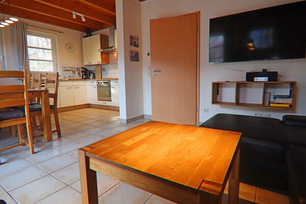 Foto van Rijtjeshuis Dünenwaldhaus in Trassenheide - Vakantiehuis in Trassenheide - LivingRoom