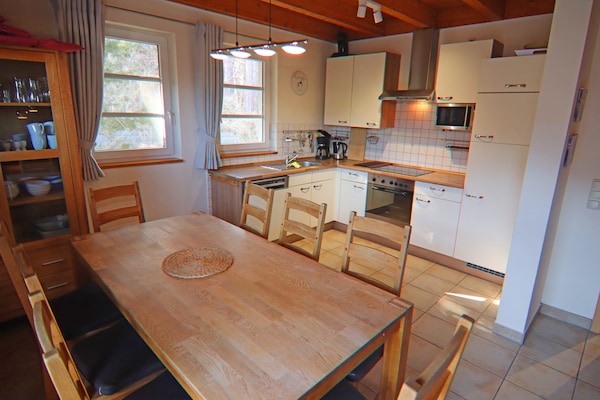 Foto van Rijtjeshuis Dünenwaldhaus in Trassenheide - Vakantiehuis in Trassenheide - DiningRoom
