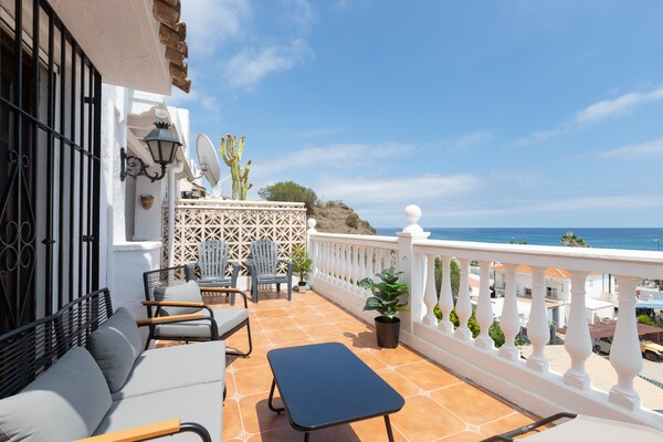 Foto van Comfortabele Torrox Townhouse - Vakantiehuis in , Málaga - TerraceBalcony