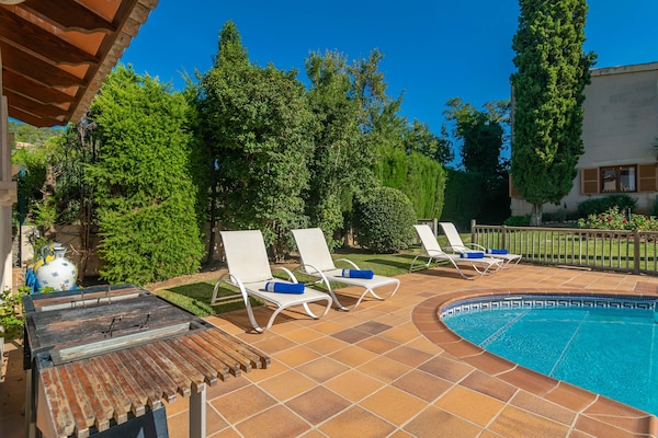 Foto van Villa in Lloseta met privézwembad & tuin - Vakantiehuis in Lloseta, Illes Balears - 